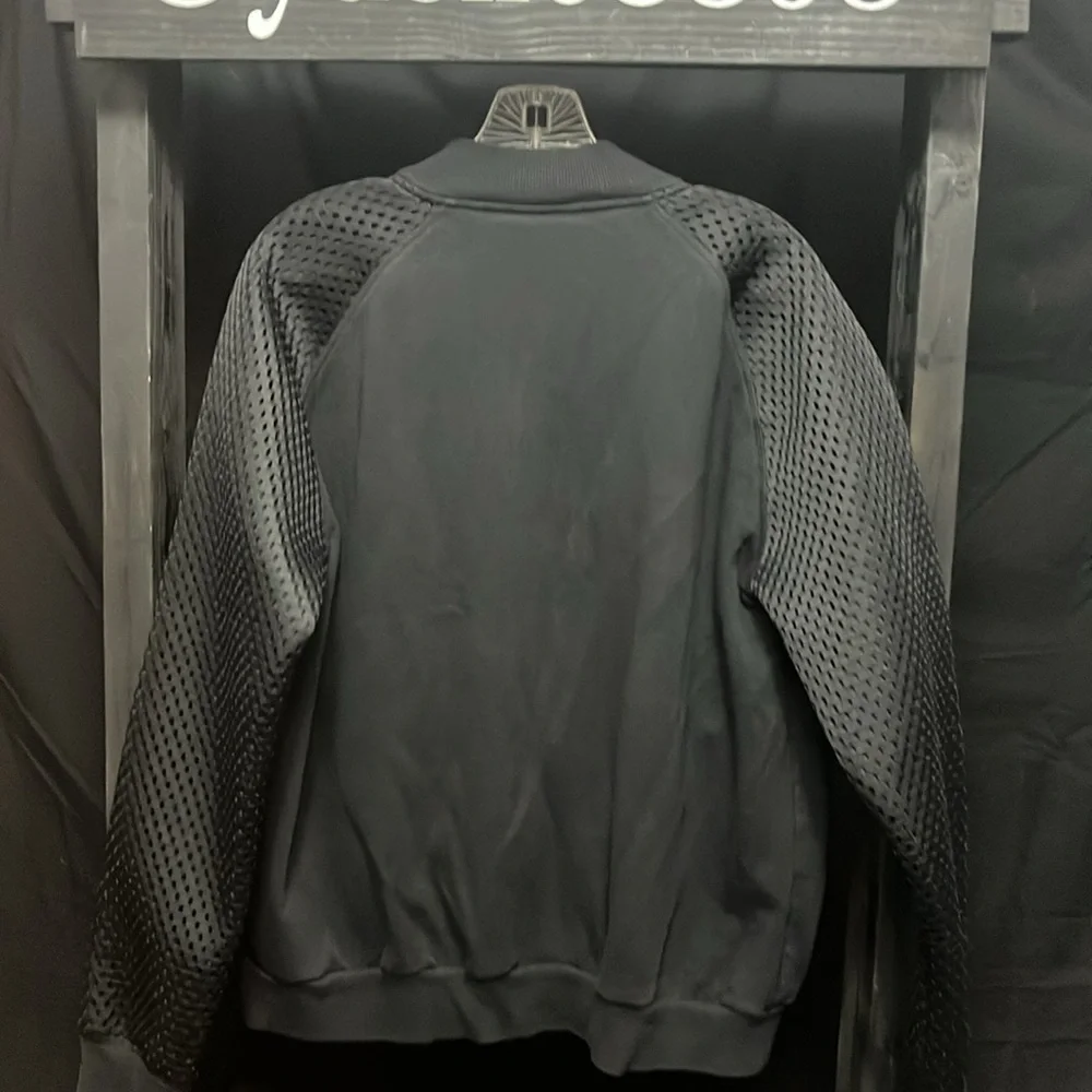 Adidas- black full zip jacket